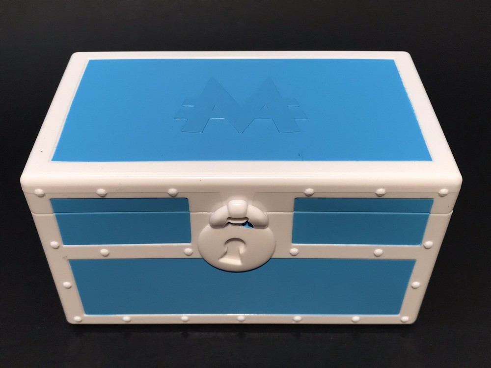 Blue Monopoly Surprise Community Chest Box EMPTY