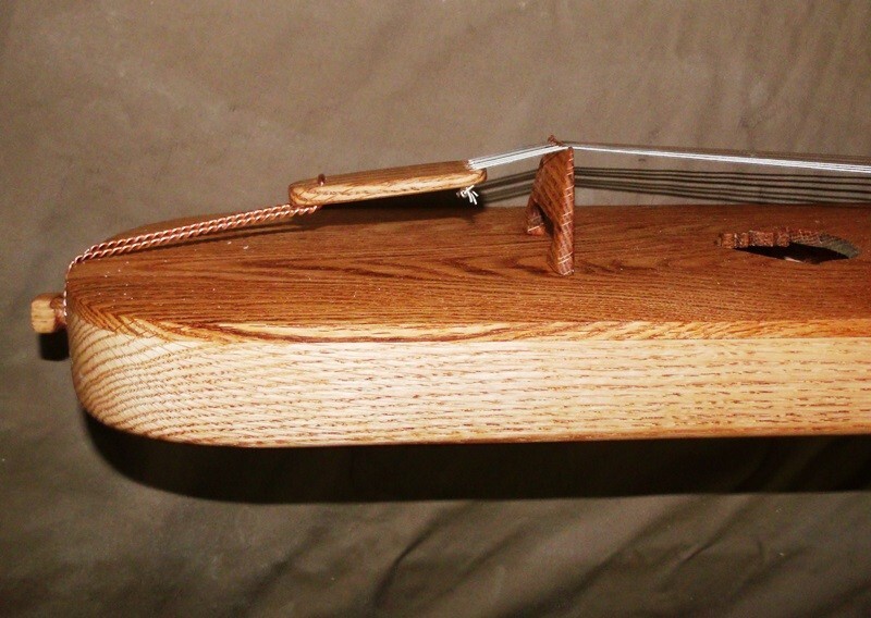 Unique 6 String LIAR Lyre White Oak & Red Oak NR!