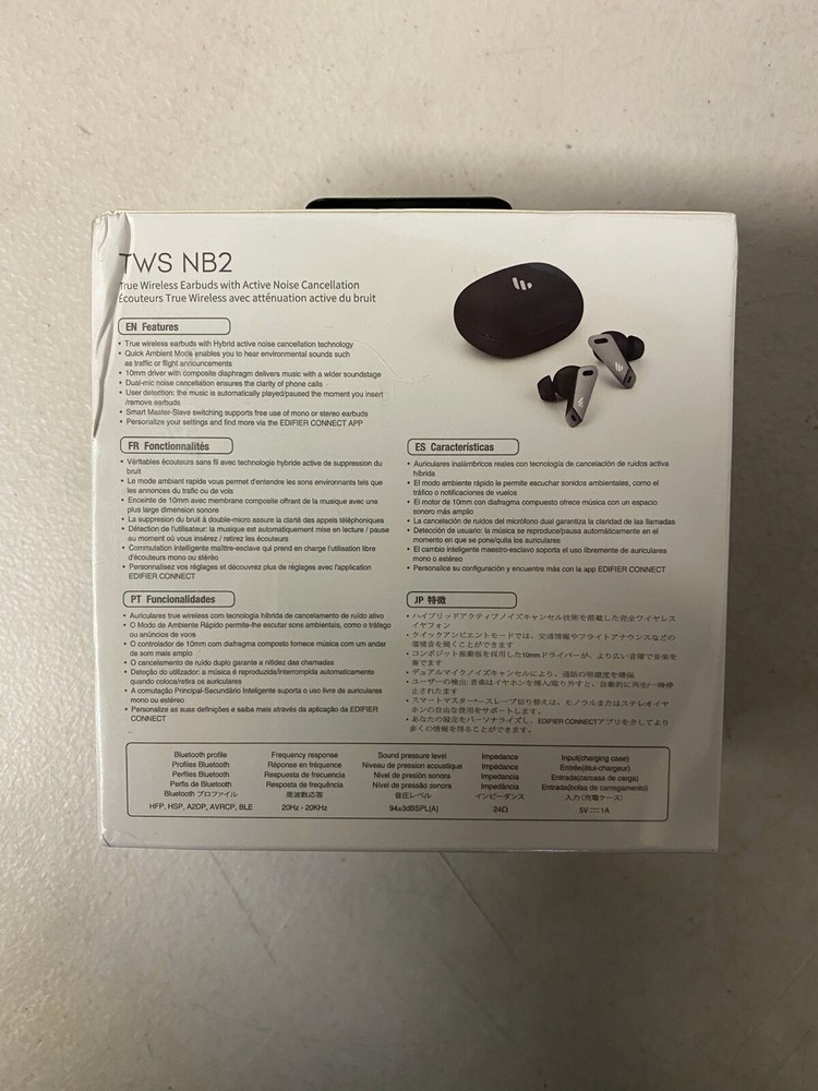 Edifier TWS NB2 Wireless Bluetooth Earbud Stereo Sound Active Noice Cancel