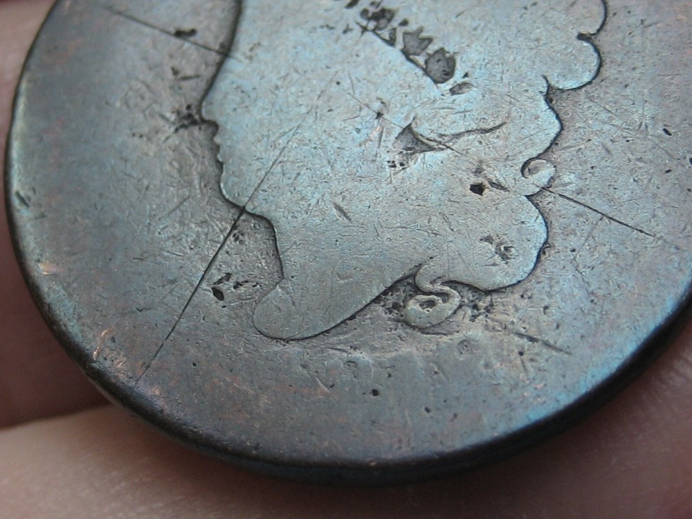 1818 Matron Head Large Cent- Lowball, Heavily Worn