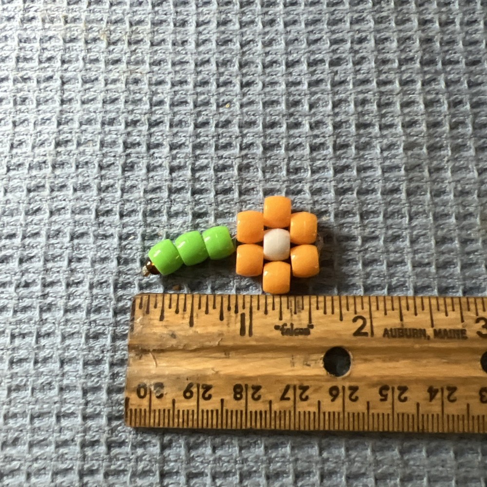 Orange tulip Kandi (READ DESCRIPTION)