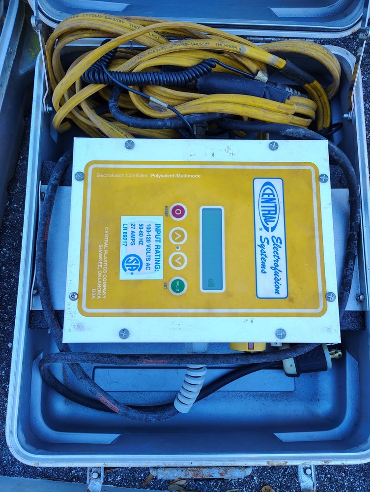 Central Plastics Electrofusion Processor / Poly Pipe Welding Machine