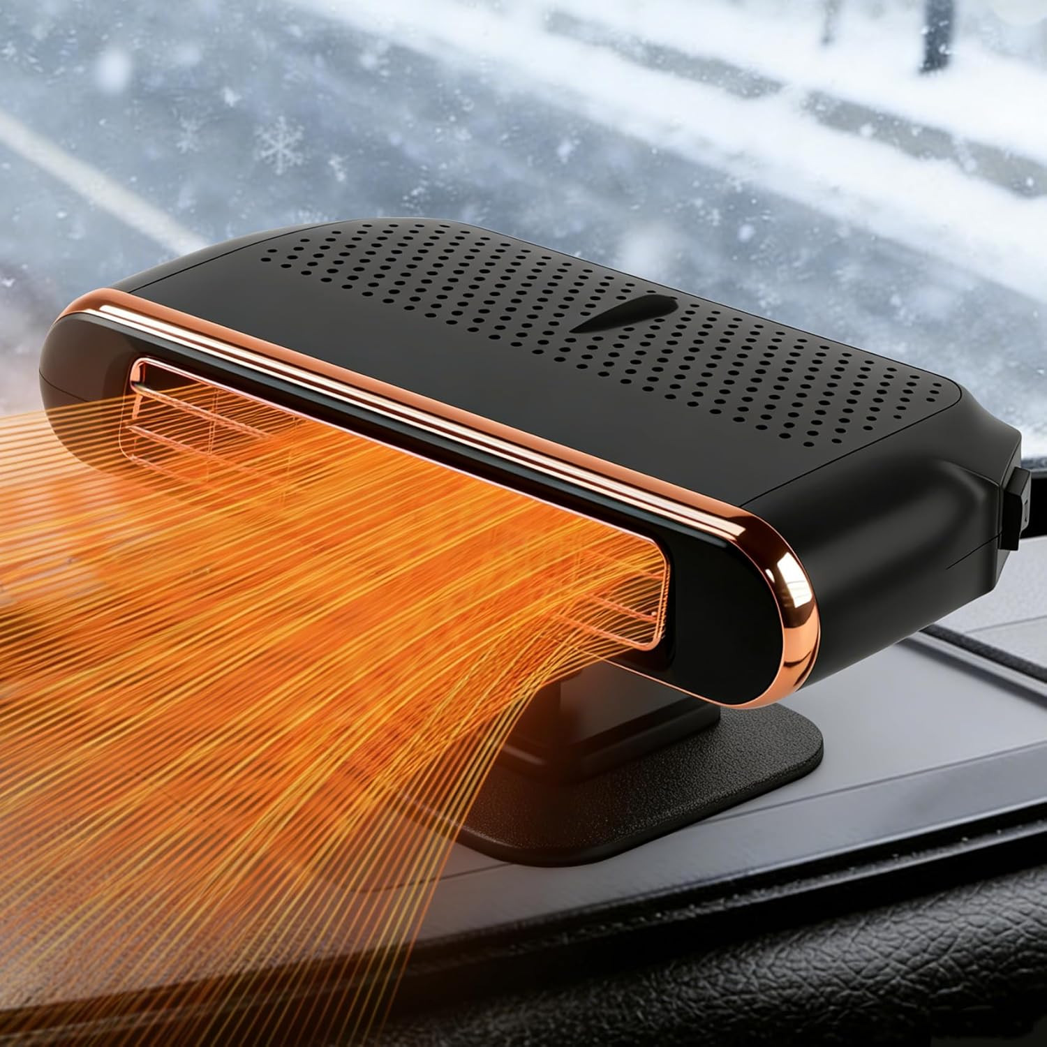 Car Heaters for Vehicle, 12V Portable Heater for Car, 3-In-1 Plug in Car Heater,