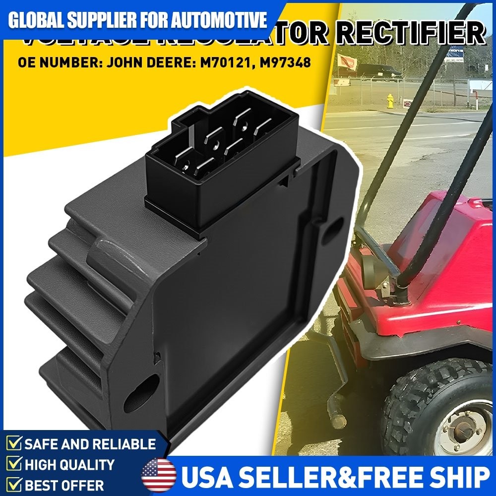 Voltage Regulator Rectifier Assembly For Kawasaki & John Deere Motorcycle Engine