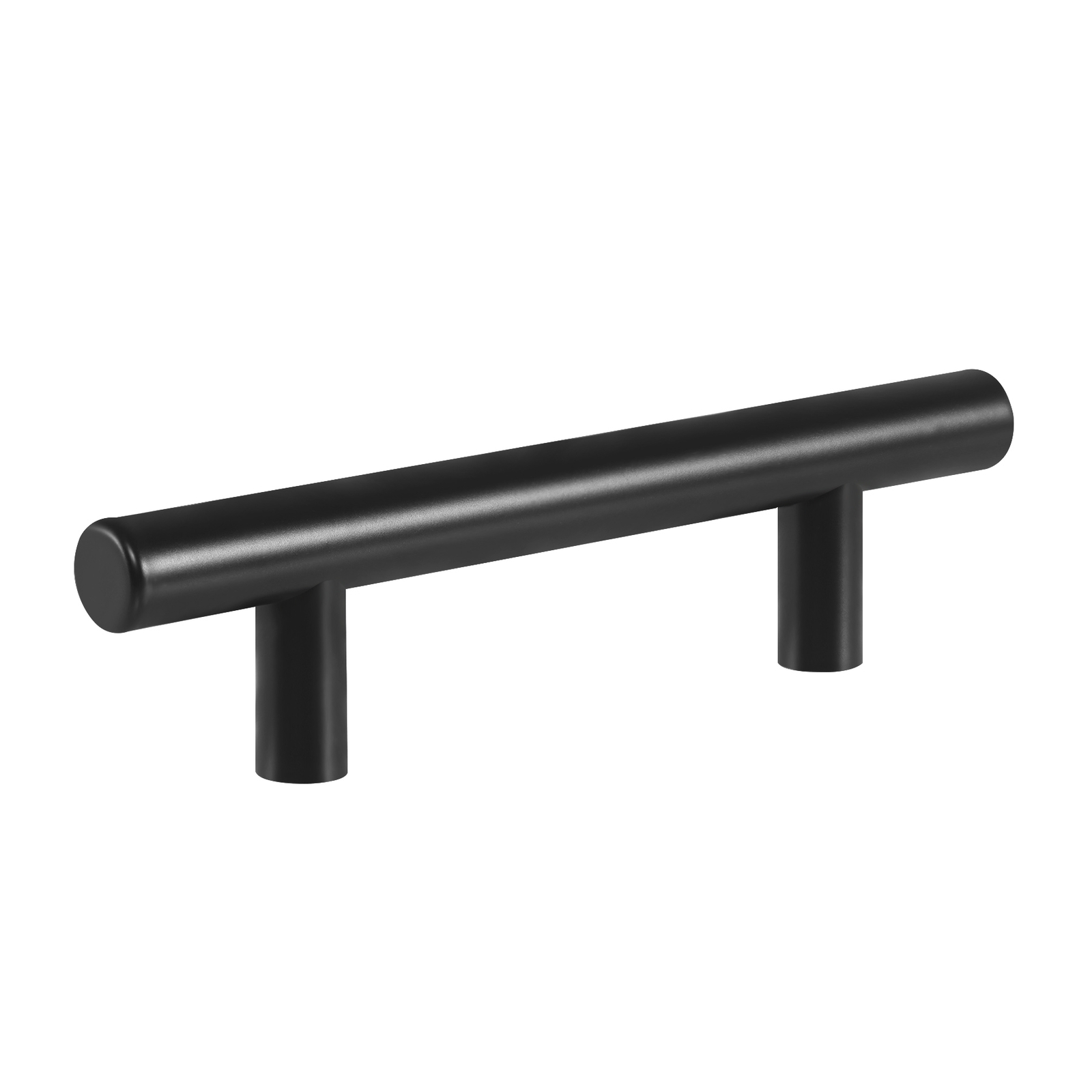 30 Pack Brushed Kitchen Cabinet Pull Stainless Steel Black Drawer T-Bar Handles
