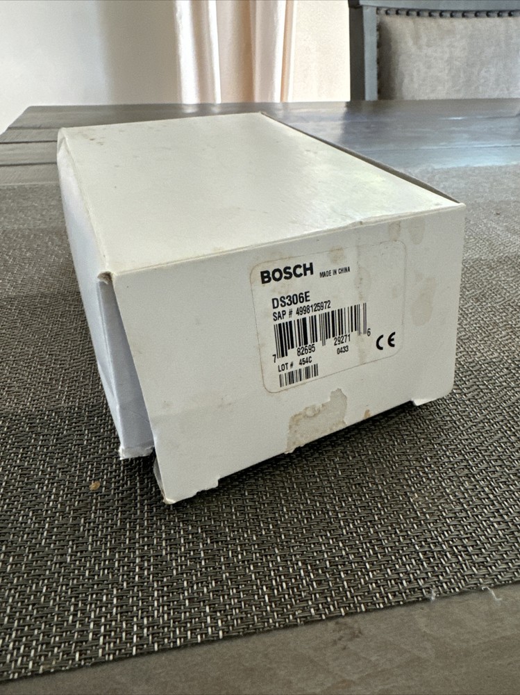 Bosch DS306E Motion Detector NEW Open Box