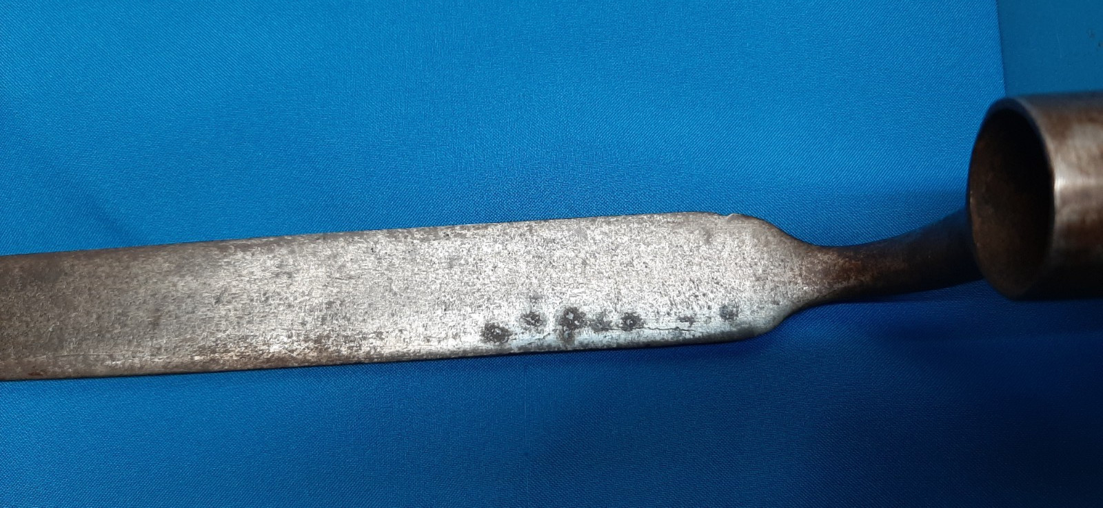 ***ANTIQUE ORIGINAL EARLY AMERICAN MUSKET/ RIFLE SOCKET BAYONET - UNMARKED***