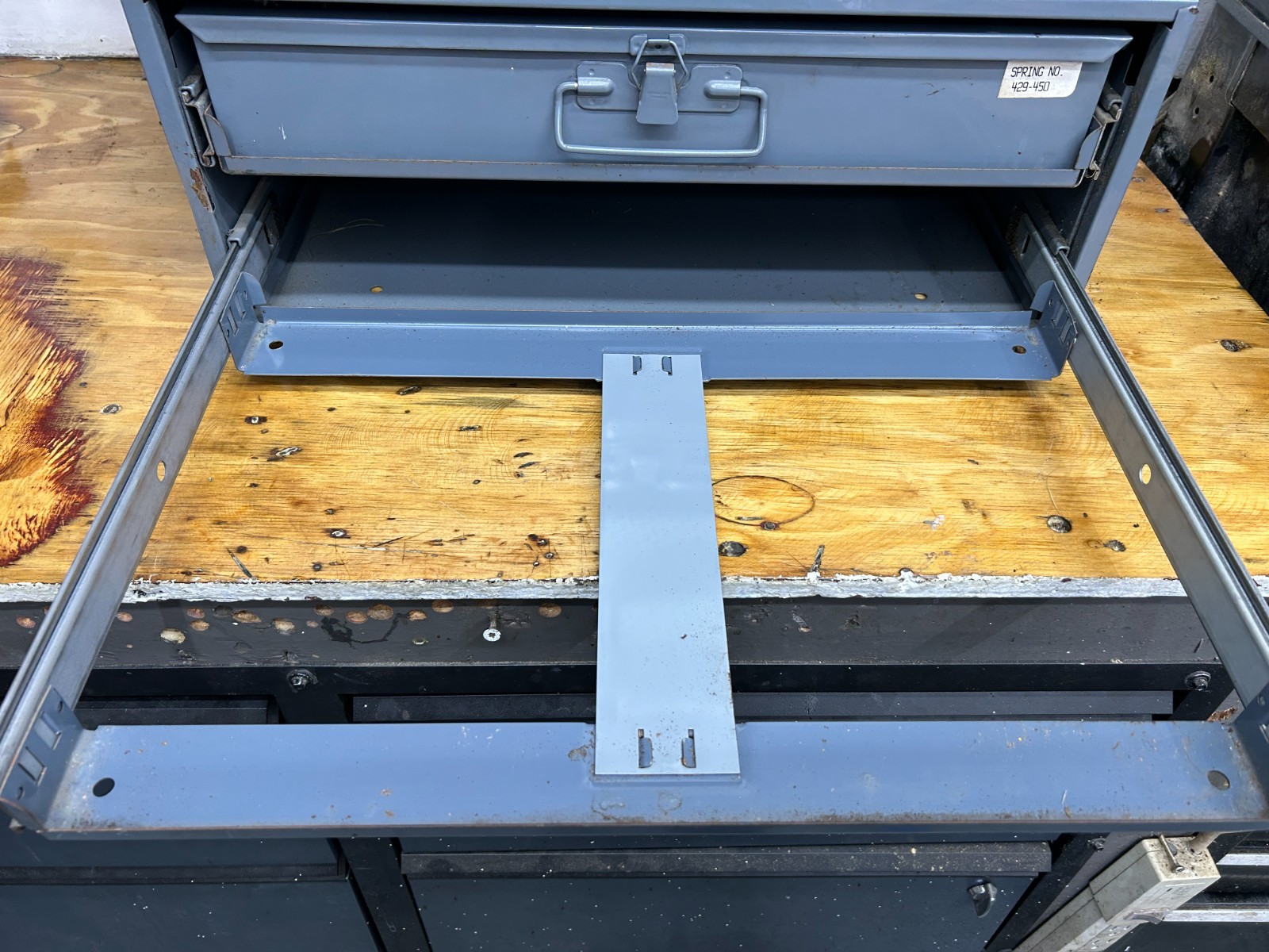 Durham Mfg Two Drawer Cabinet Removable and Divided Approximately 20"W 16"D 8"T