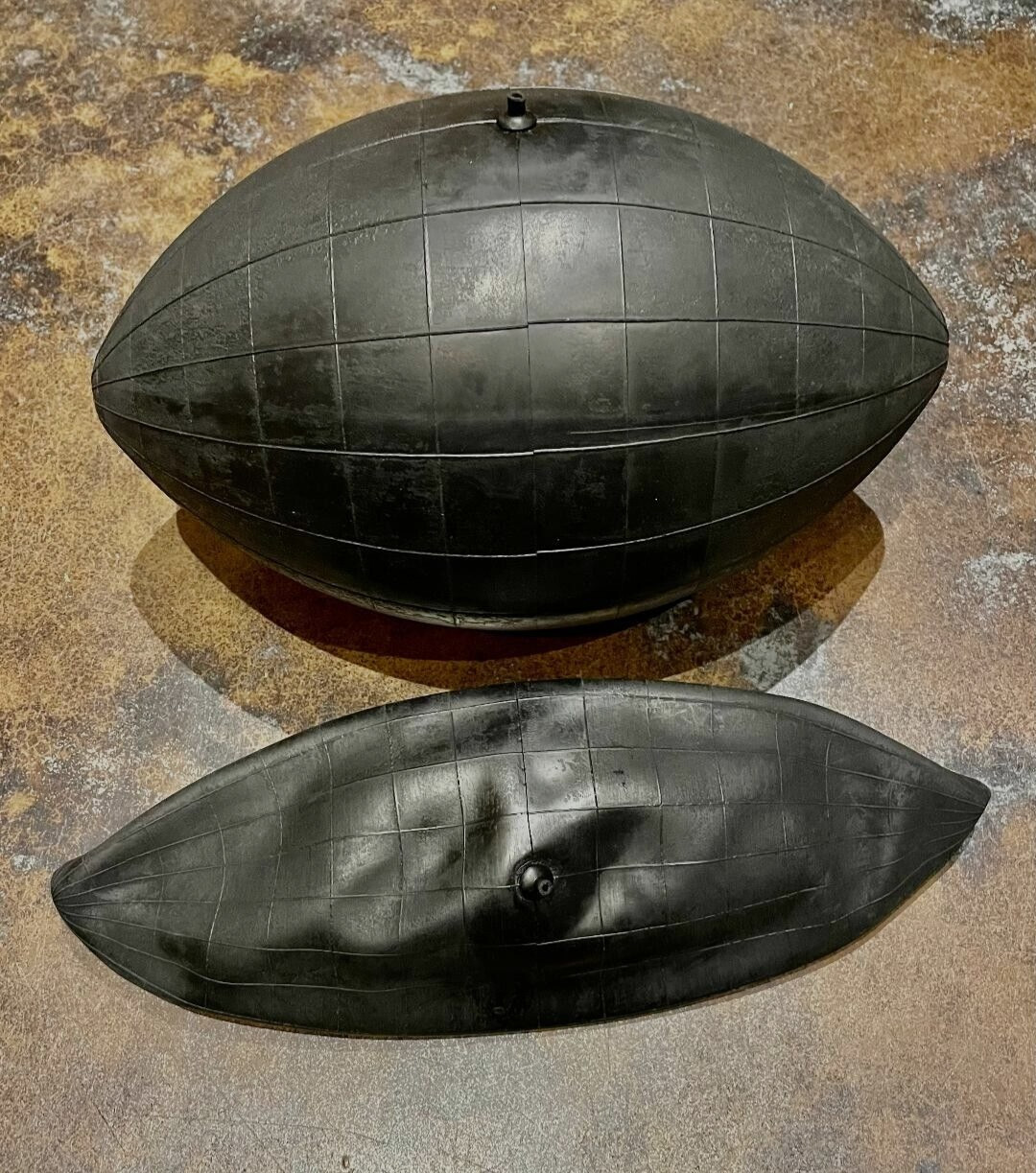 FOOTBALL BUTYL BLADDER & WHITE PEBBLE LACING FOR ALL FULL-SIZE NFL & NCAA BALLS