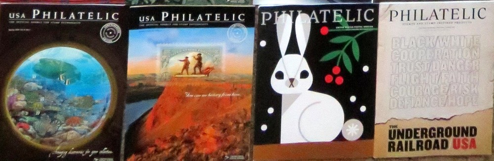 USA PHILATELIST - Official Source for Stamp Enthusiasts - 28 Issues - Lot #1