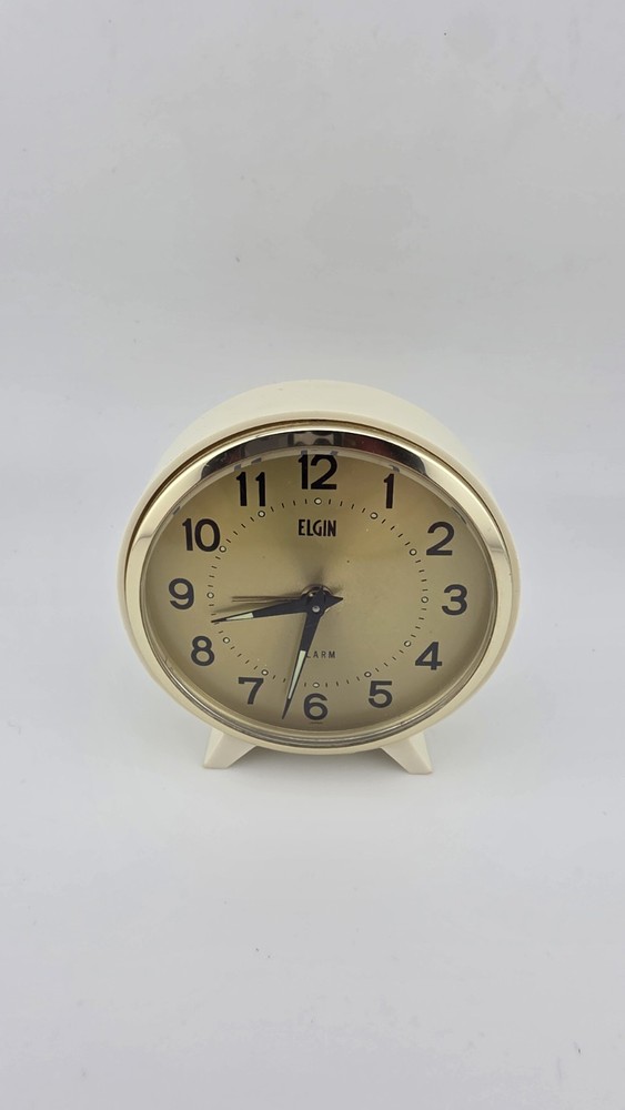 Elgin Desk 85395 Clock Vintage