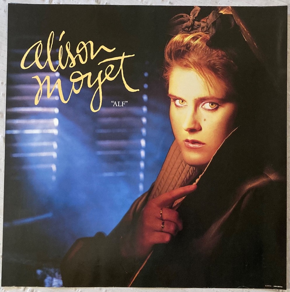 Alison Moyet 1985 Promo Poster Alf