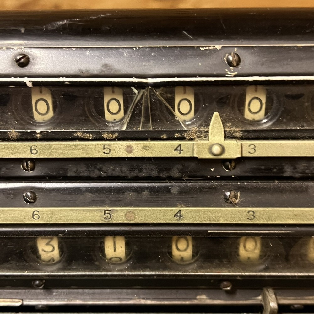 Antique Monroe Calculating Adding Number Machine