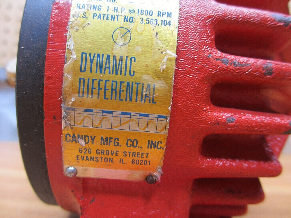 Candy Controls 1A *NEW OLD STK* Dynamic Differential Timing Gearbox 1:1 Reverse
