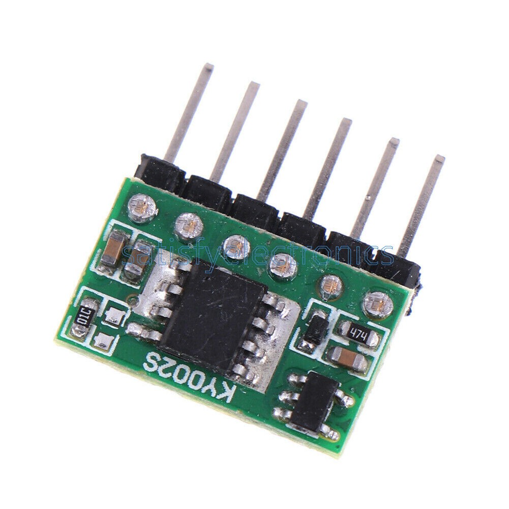 1pcs 3V-24V 5A flip-flop latch switch module bistable single button 5000mA