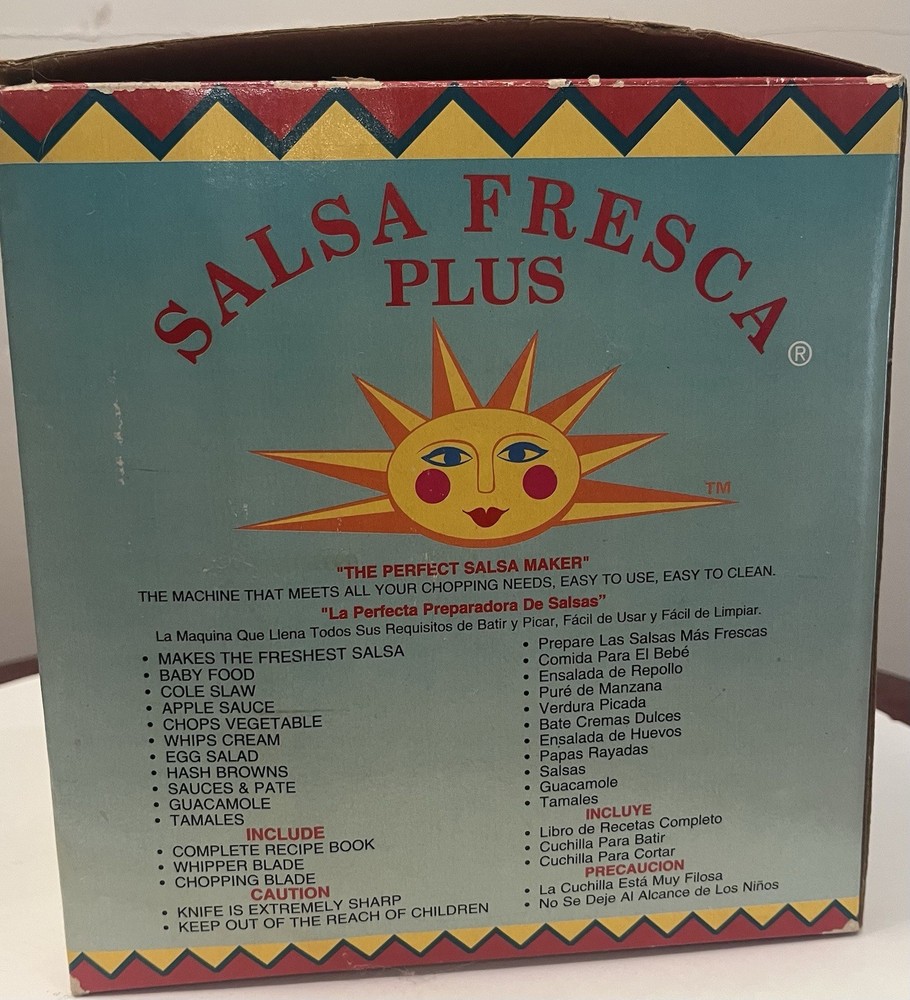 Salsa Fresca Plus Vintage Salsa Maker/Chopper