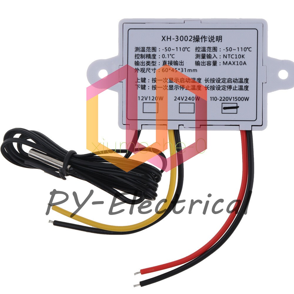 NEW AC 110V-220V Digital LED Temperature Controller Microcomputer Thermostat