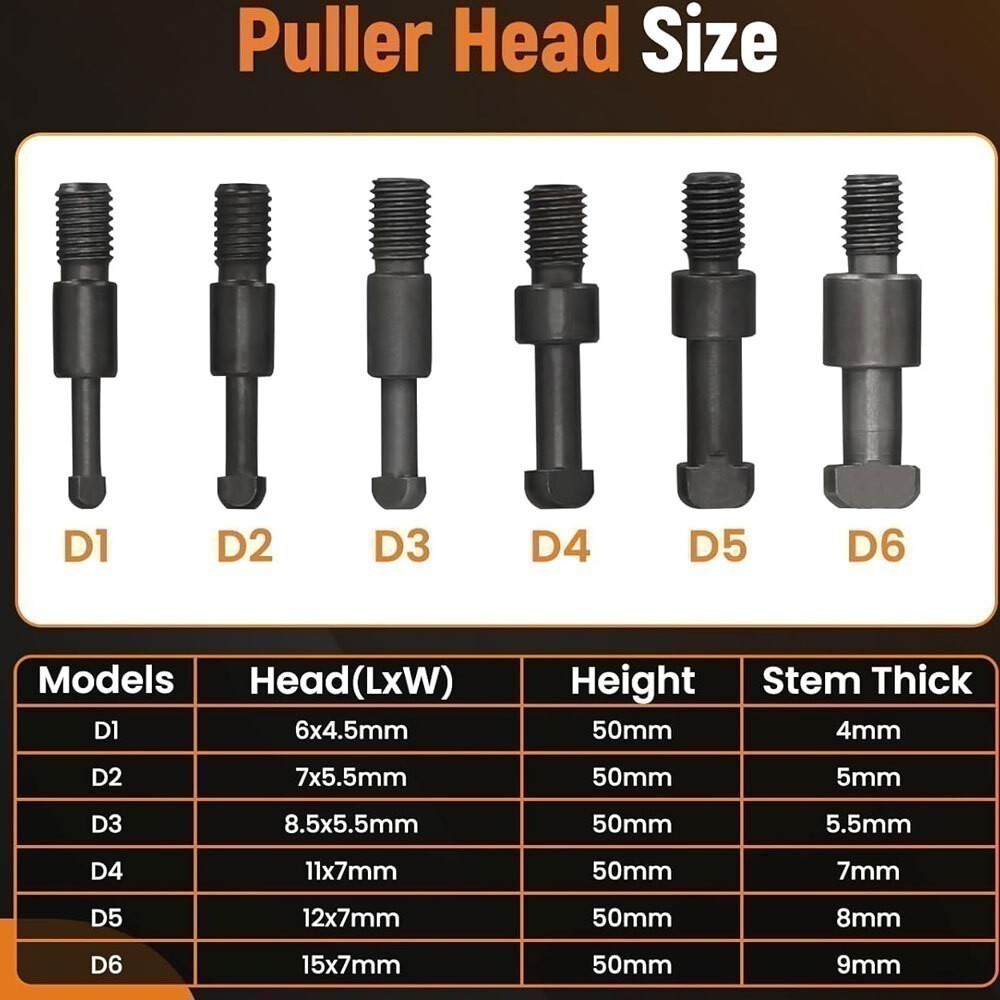 Three-jaw Puller Set 21 in1 Bearing Puller Inner Hole Three-Jaw Puller