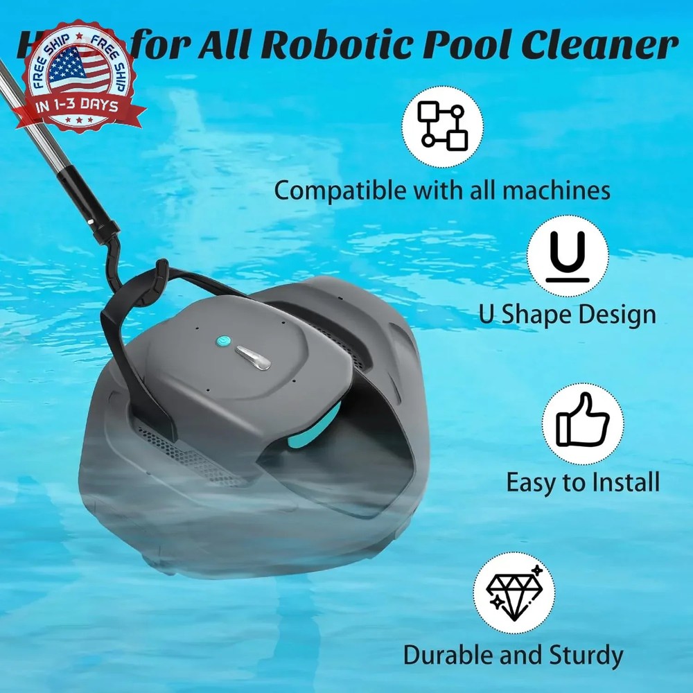 Hook for All Robotic Pool Cleaner, Keyrank Pool Accessories Hook Customized for