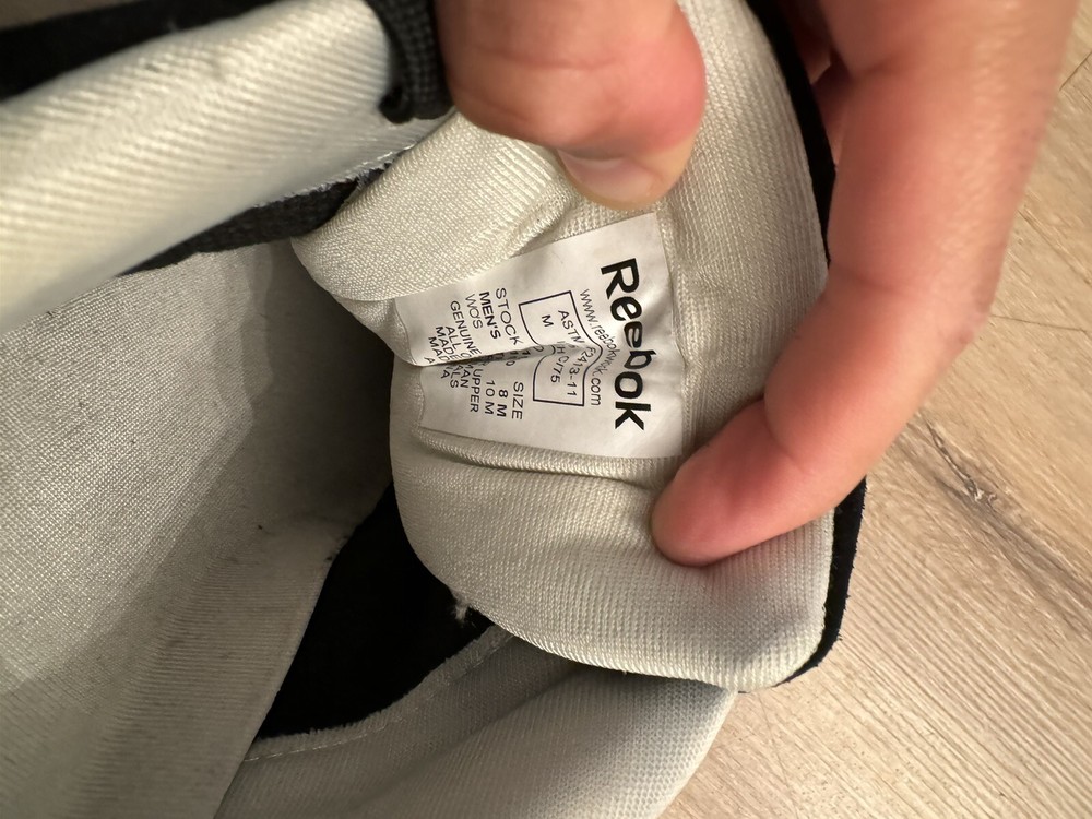 Size 8 - Reebok Work Black