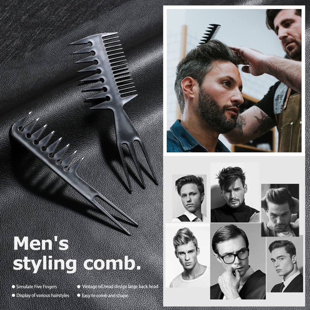 Professional Styling Hair Comb Set Assorted 10PCS