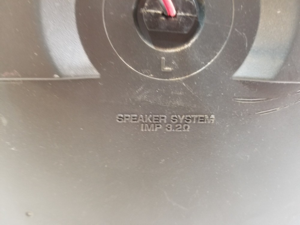 SONY Boombox Left Side SPEAKER Unknown Model