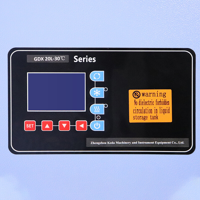 10L Heating Cooling Circulator Chiller -20~199℃ Temperature Control System Lab