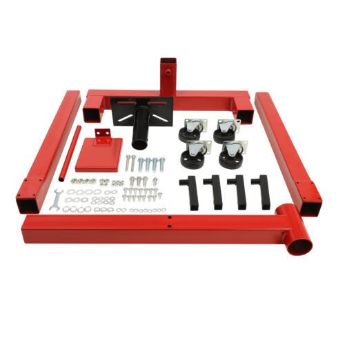 2000 LBS Folding Engine Stand Vehicle Engine Block Stand 360 Degree Head