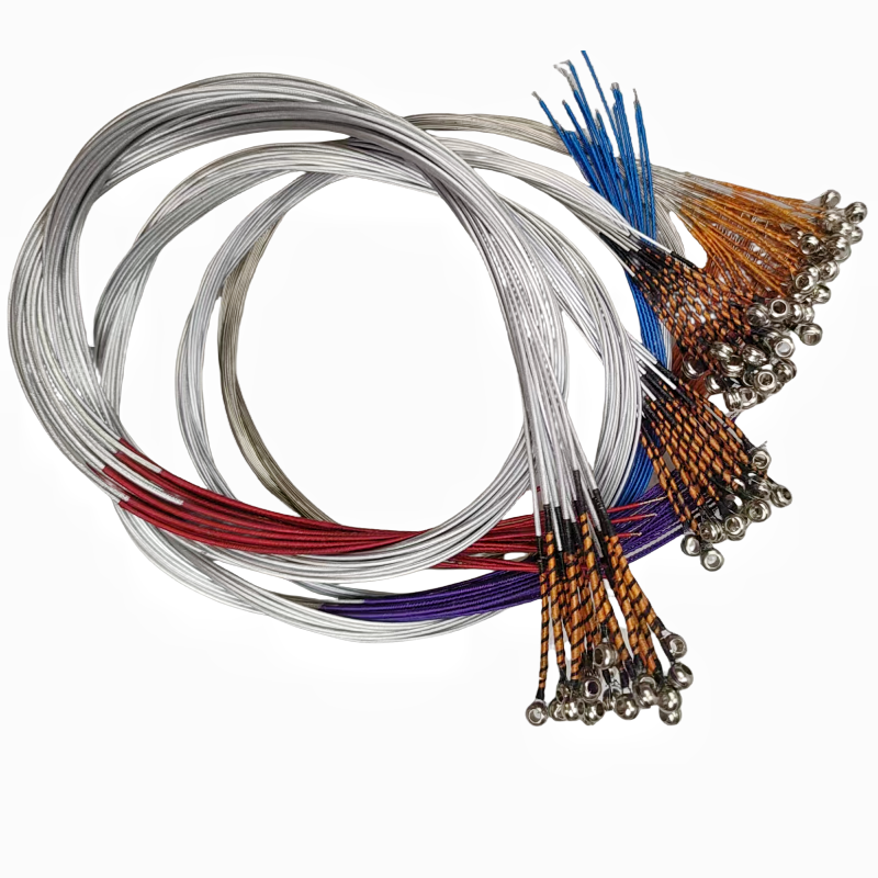 10 set Orange/black Violin Strings ,Middle Soft Violin EAGD string 3/4- 4/4 size