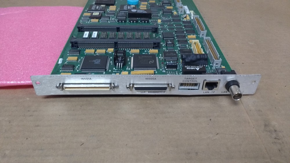 HP 16500C Logic modules,Oscilloscope 16501A/16505A UNTESTED AS IS