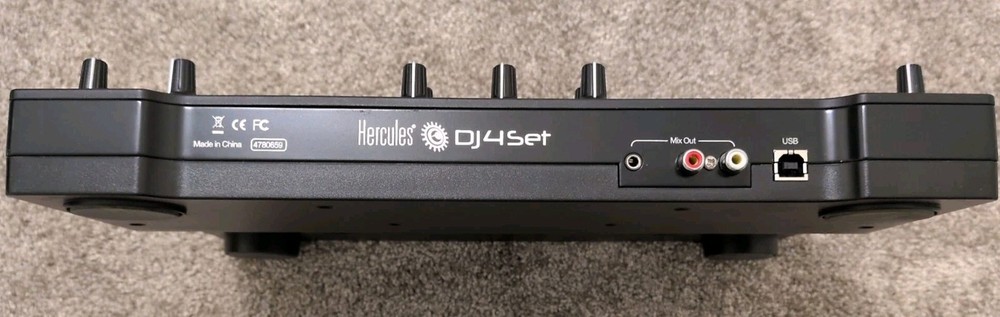 Hercules DJ 4Set Audio Controller Unit Only Used Very Good Condition