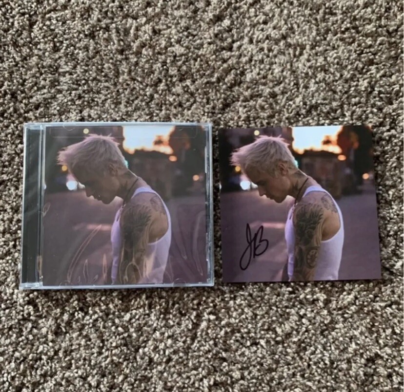 NEW Signed Justin Bieber Yummy Cd #2