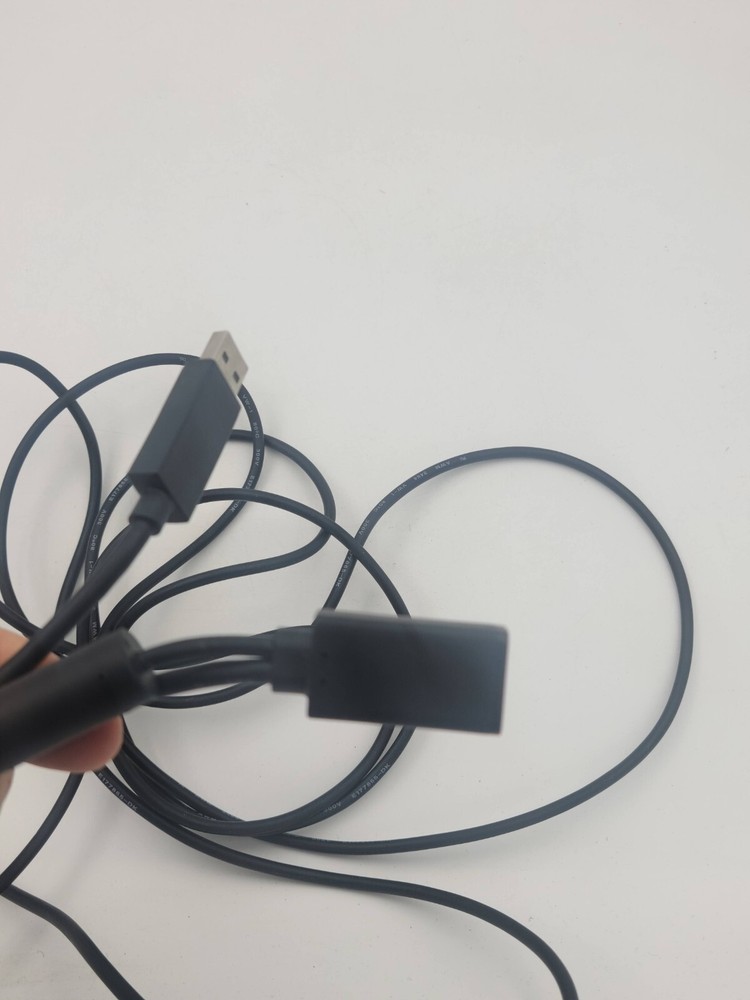 Genuine Microsoft XBOX 360 Kinect Sensor Bar 1414 Black with Power Adapter
