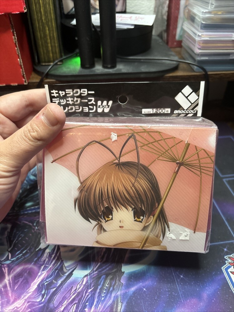 Broccoli character deck case collection Clannad double deckbox new sealed Rare