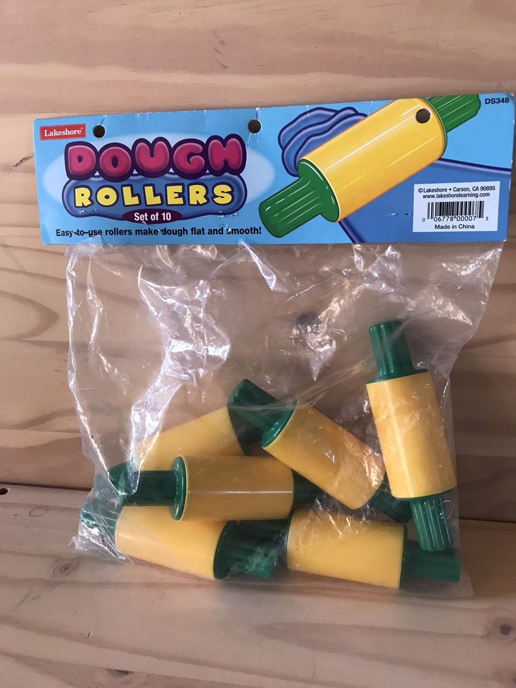 Lakeshore Learning Plastic Dough Rollers - Set Of 6