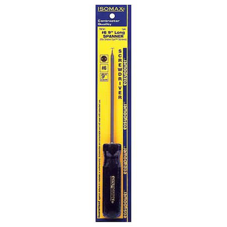 Eazypower 79741 Tamper Resistant Spanner Screwdriver #6 Round