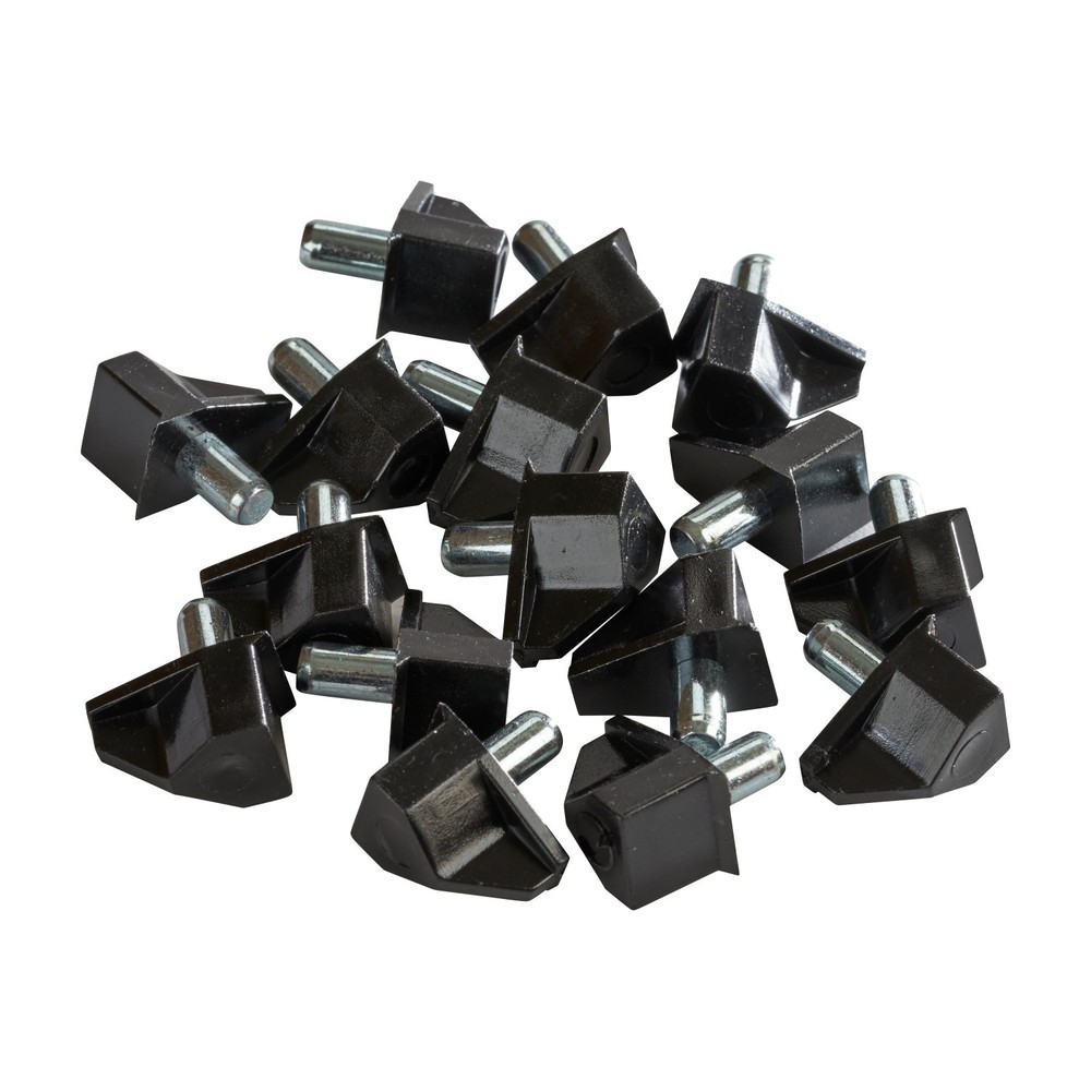 Rok Hardware Shelf Support 5mm Pin, Black