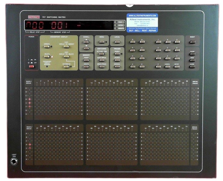 Keithley 707 Switching Matrix Mainframe