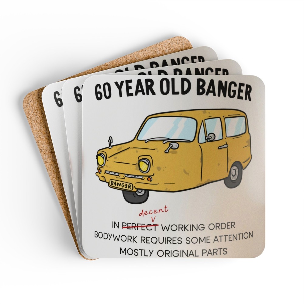 Corkwood Coaster Set
