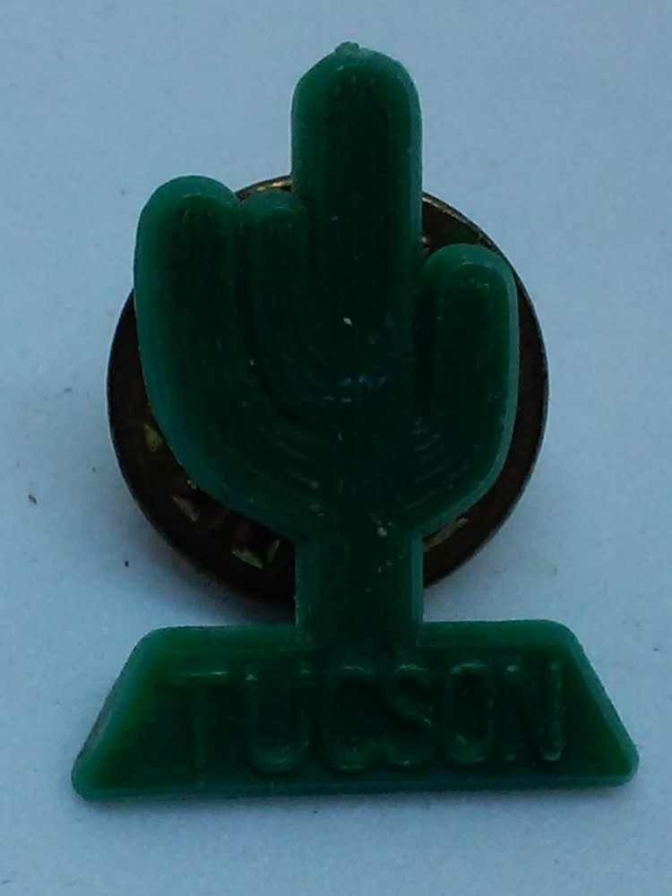 Tucson Cactus Lapel Pin