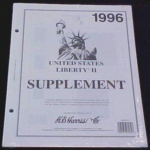1996 Harris Liberty II Supplement  * NEW *