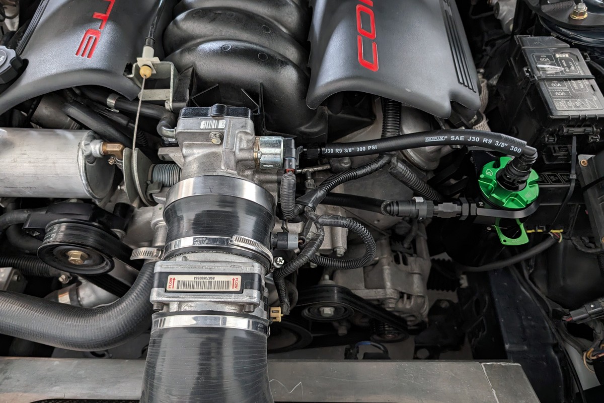 CCS Oil Catch Can Kit for GM Gen III & IV LS Engines, 7 oz, Left Cylinder Hea...