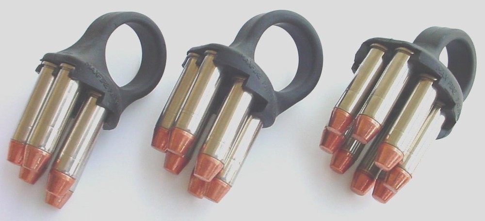 (2 PACK) MaxFire #6 Speedloaders [7-shot .357/.38] - select S&W & Taurus