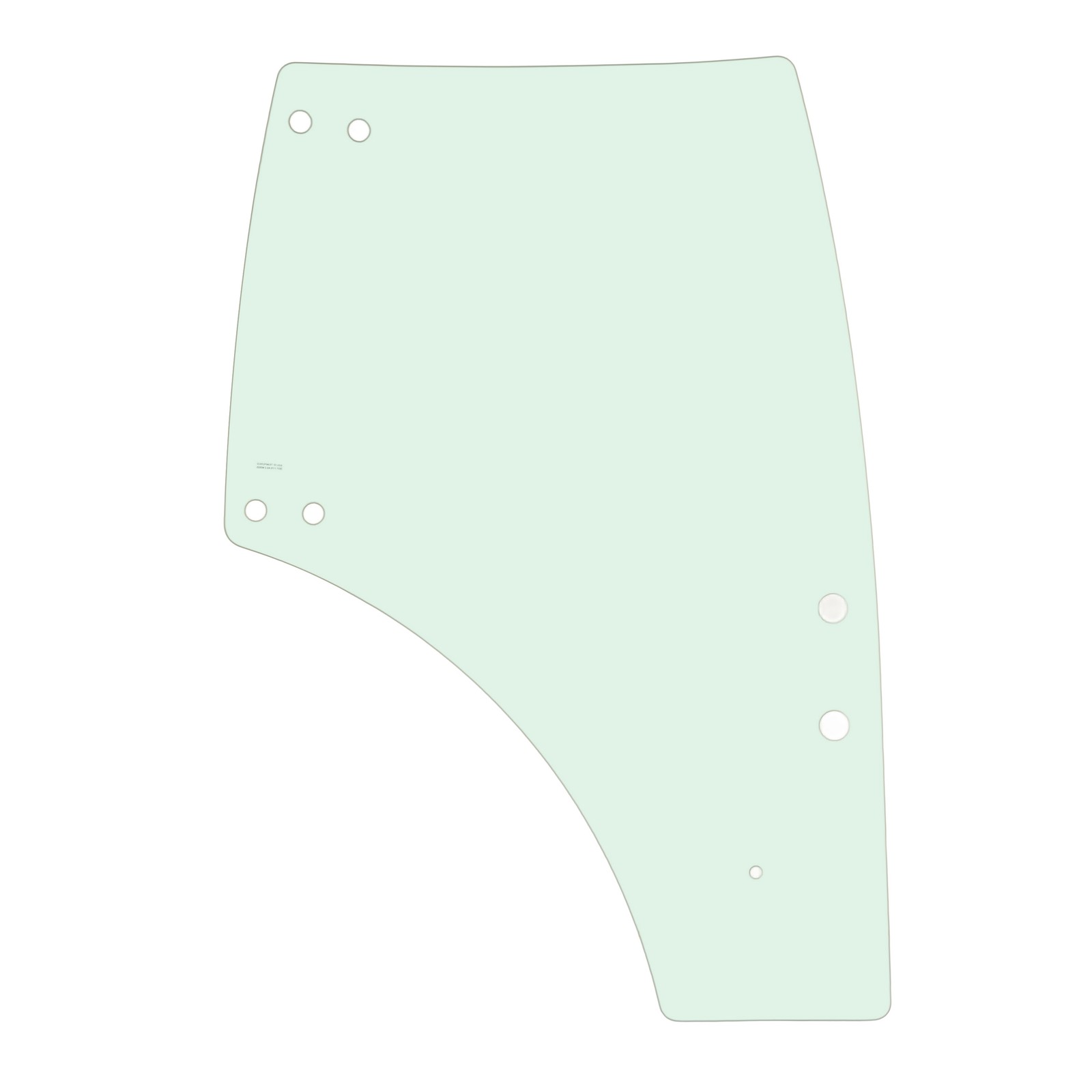 Left Side Cab Glass Door For Kubota M8540 M5040 M9540 M6040 M7040 #3C581-70774