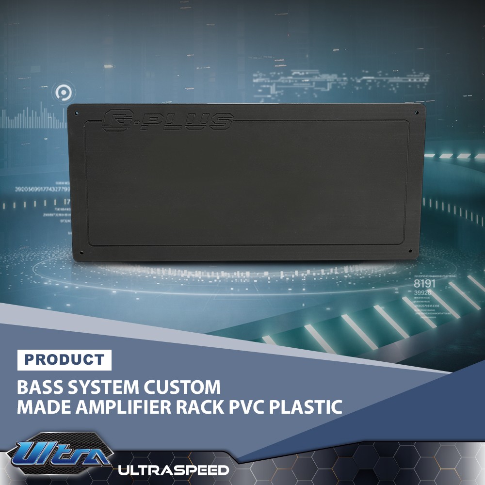 Bass System Custom Made Amplifier Rack 1/2 PVC Plastic