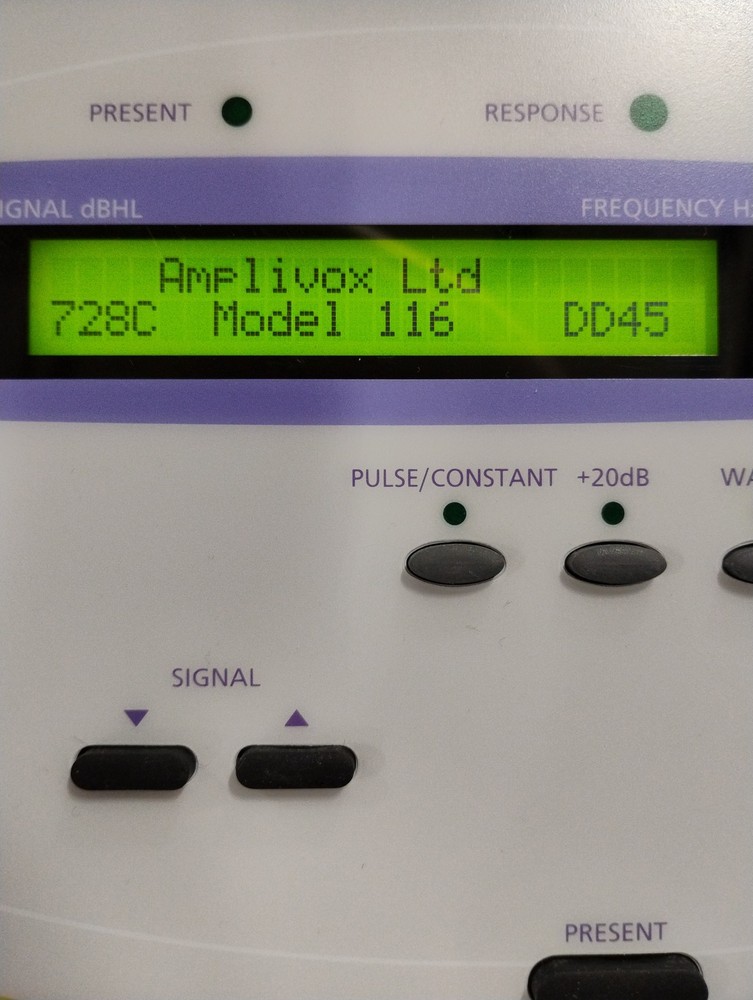 Amplivox Model 116 Audiometer