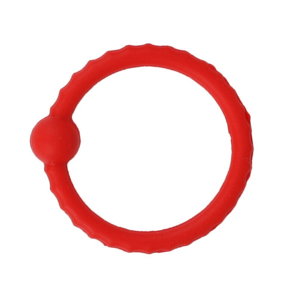 Penis Extender Enlarger Sleeve Ring Reusable Delay Ejaculation for Male 4 Ring