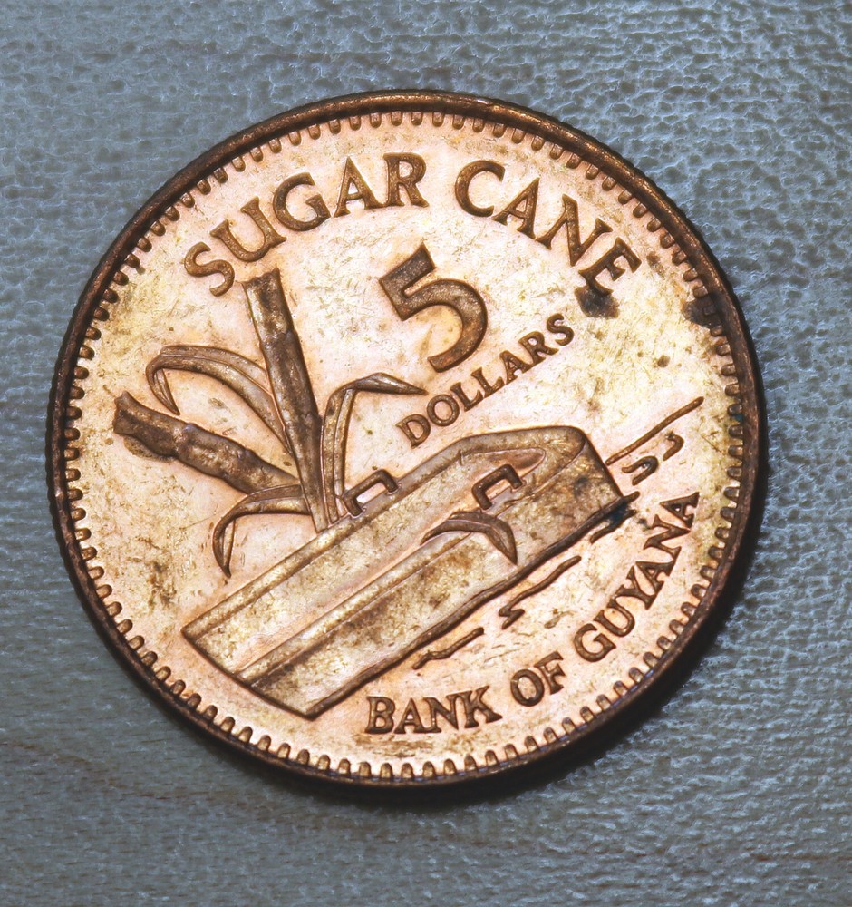 2005 Guyana 5 Dollars