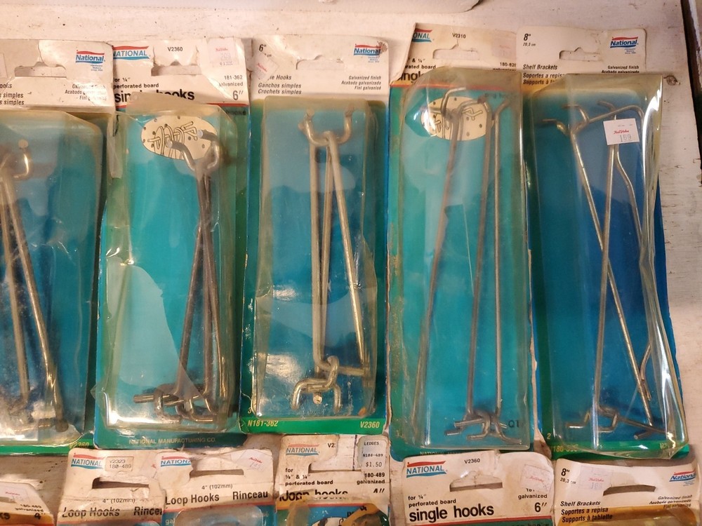 74 peg hooks new In packages
