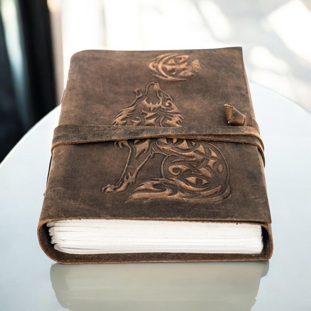 Leather Diary Notebook 5x7 Rustic Antique Handmade Journal Writing Notebook